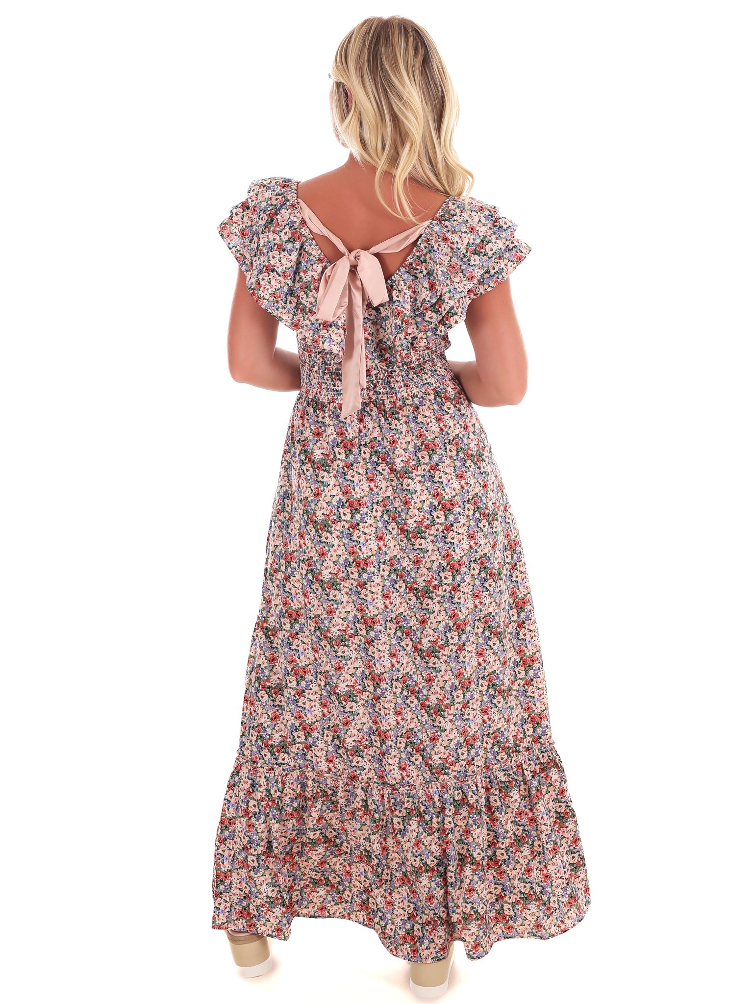 Come Back to Me Floral Maxi Dress