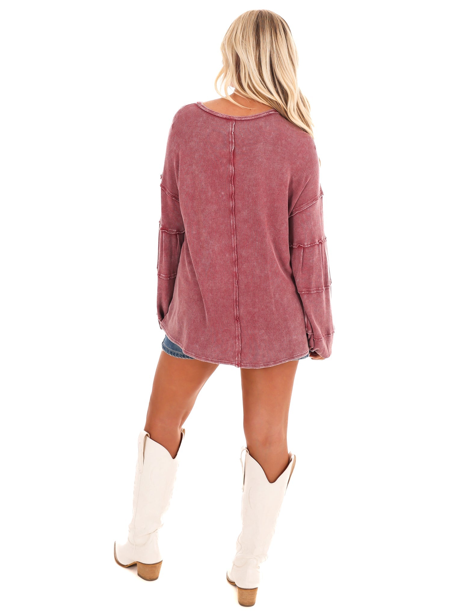 Grit and Grace Mineral Wash Top