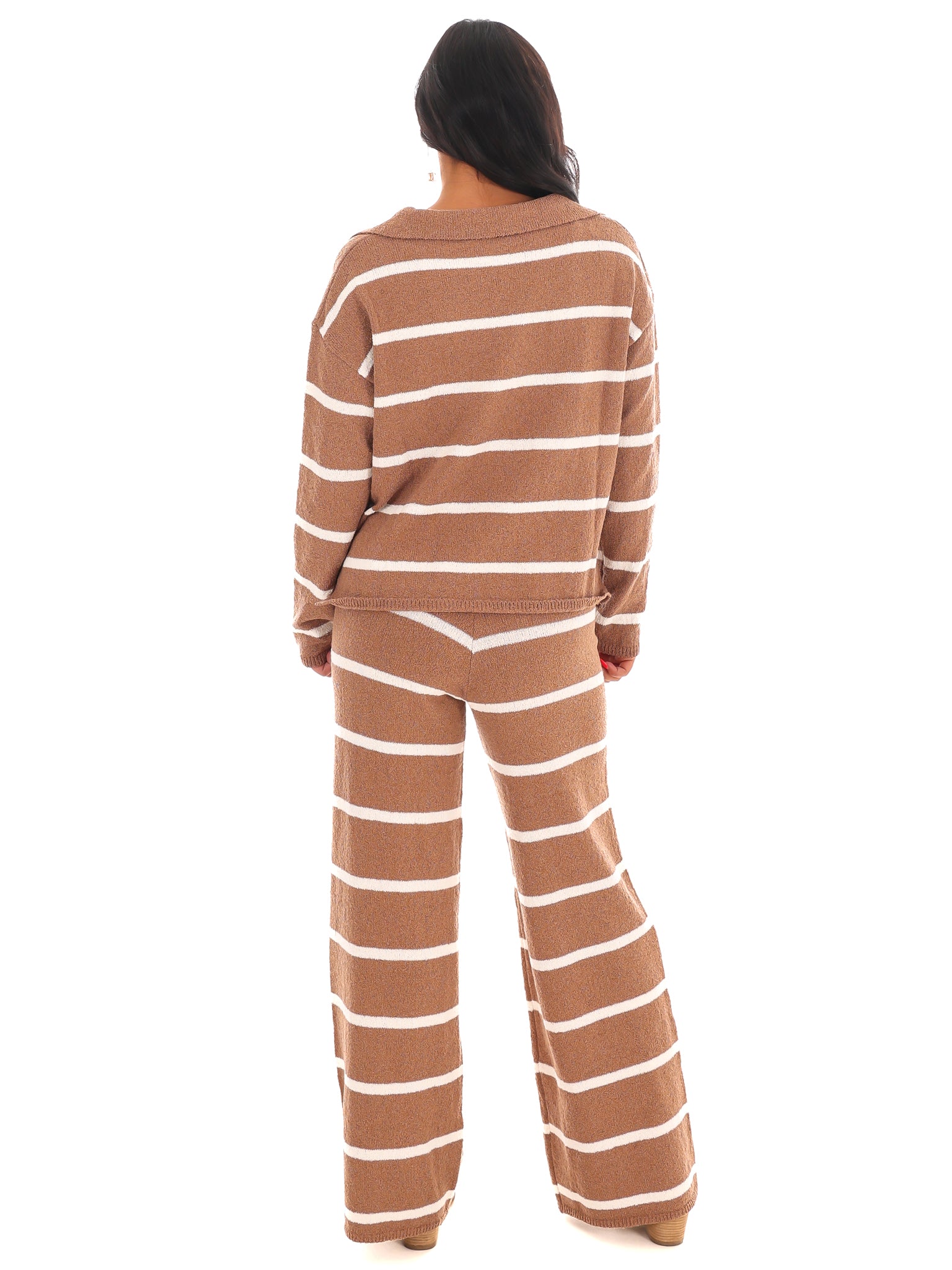 Weekend Wonder Stripe Sweater Set